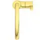 Waschtischarmatur in Brushed Gold von Ideal Standard, mit gebogenem Auslauf und optimiertem Design für moderne Badezimmer.